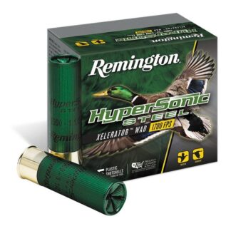 Remington HyperSonic Steel 12 Gauge 3 in #2 Steel Shot 1-1/4 oz 1700 fps 25 Rounds