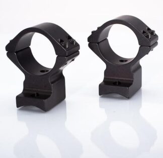 Talley Lightweight Alloy Scope Mount Combo Remington 700-721-722-725-40X 30mm Med SA 20MOA - Black Anodized