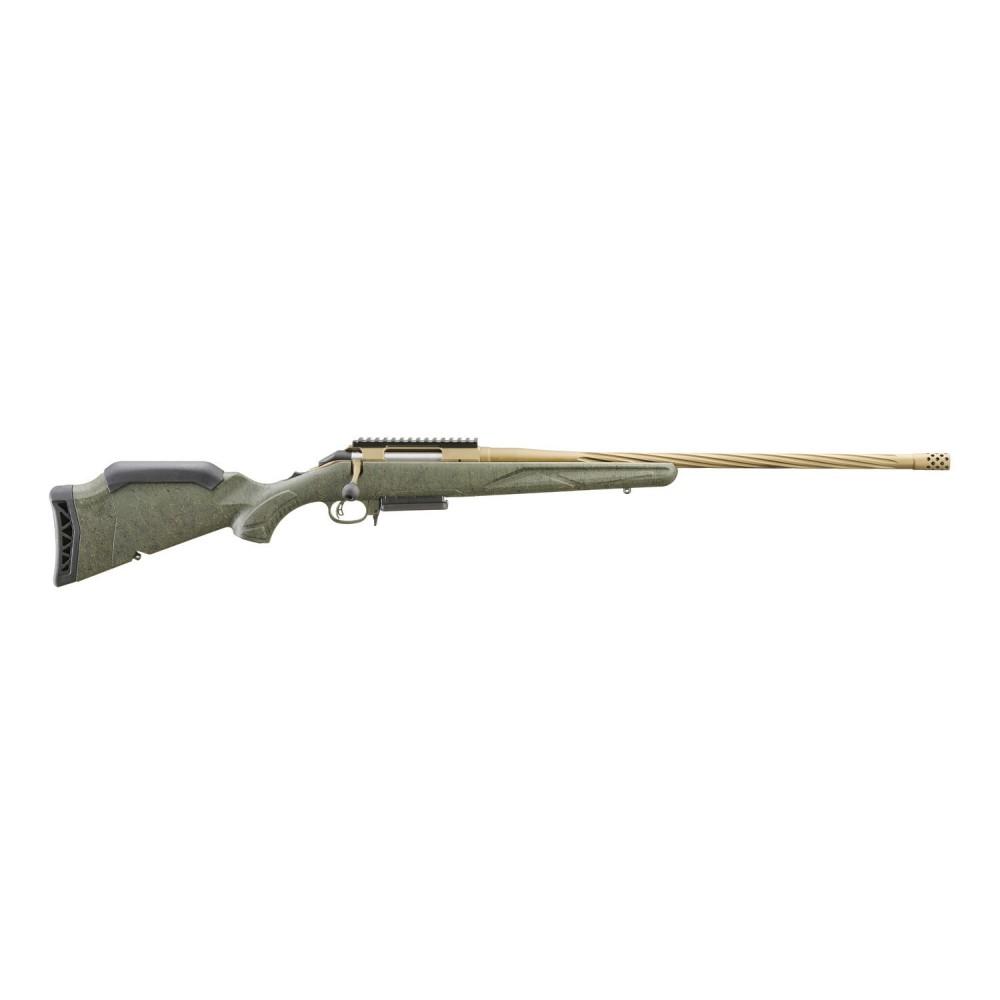 Ruger American Gen II Predator Bolt Action 6.5 PRC 22 in Threaded 5/8x24 Green Splatter