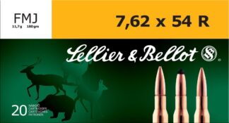 Mag-Tech/Sellier- Bellot Rifle 7.62x54R 180 gr Full Metal Jacket 20 Rounds