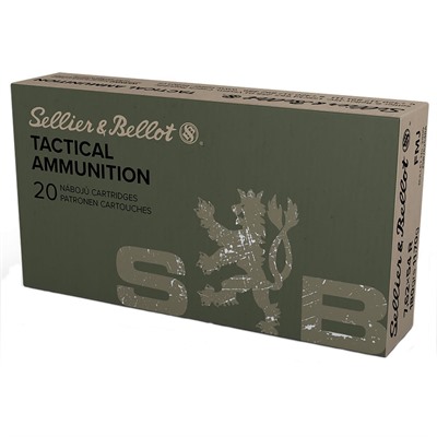Sellier & Bellot 7.62x54R 180gr Full Metal Jacket FMJ 20-Round Box