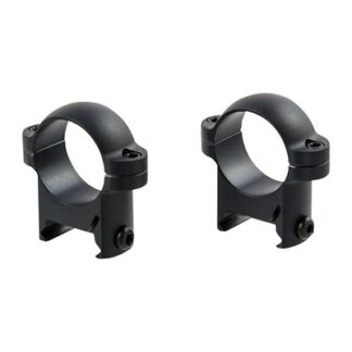 Burris Zee Rings 1 in Medium Weaver-Style Steel Rings Matte Black
