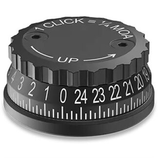 Burris Synergy Advanced Capped Knob, Matte Black Scope Cover