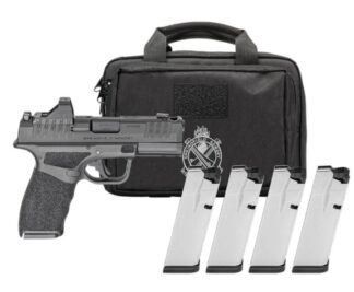 Springfield Armory Hellcat Pro OSP Compensated Striker-Fired 9mm W/ Viridian RFX11