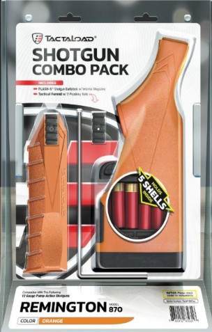 Tactaload Flash-5 Stock & Tactical Forend Combo Fits Remington Orange