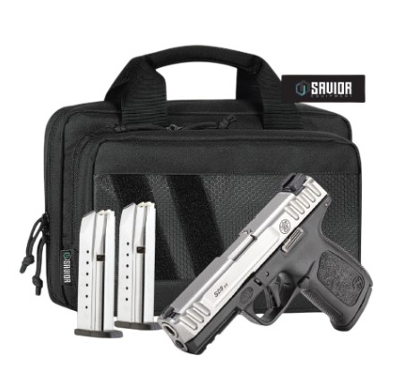 Smith & Wesson SD9 2.0 Semi-Auto 9mm 4 in Stainless Black Bundle