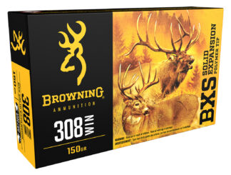 Browning BXS Copper Expansion .308 Win 150 gr Polymer Tip 20 Rounds