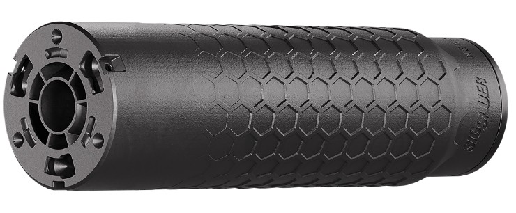 SIG Sauer Hexium 5.56mm Titanium Suppressor, Direct Thread 1/2x28, Black