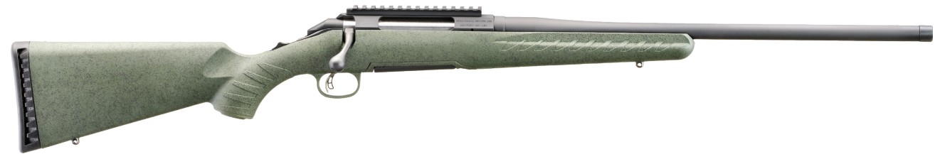 Glenfield Model a Bolt-Action Rifle .270 Winchester 20 in Threaded Barrel, Matte Black/Moss Green
