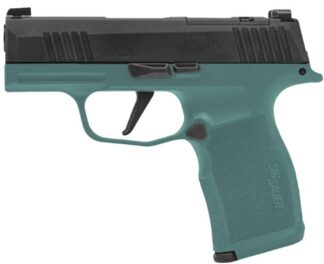 SIG Sauer P365X 9mm Semi-Auto 3.1 in Optic-Ready Black/Teal