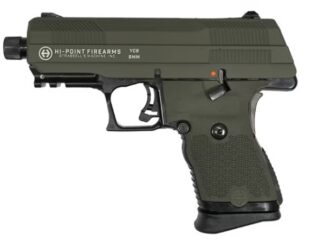 Hi Point Firearms YC9 9mm 3.93 in Threaded Barrel Green 10-Round