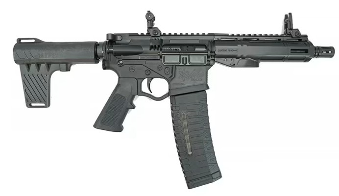 American Tactical/ATI Alpha MAXX 5.56 NATO 7.5in Threaded Barrel 60+1 Black Semi-Auto Pistol