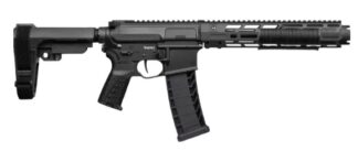 CMMG Zeroed Banshee Mk4 9mm Pistol 6.5 in RipBrace Black 33-rd