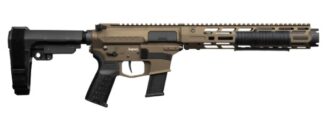 CMMG Zeroed Banshee MkG .45 ACP 6.5 in Bronze 13rd with RipBrace