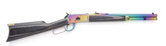 Chiappa Firearms 1892 Trapper .44 Mag 16 in Lever-Action Rifle, Nebula Grey Walnut, 8-Round