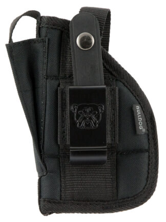Bulldog Cases Extreme Ambidextrous Belt-Loop/Clip Holster (2.5-3.75 in, Nylon/Vinyl)