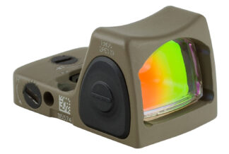 Trijicon RMR Type 2 1x Adjustable LED Red Dot, 3.25 MOA, Flat Dark Earth, 1.80 in