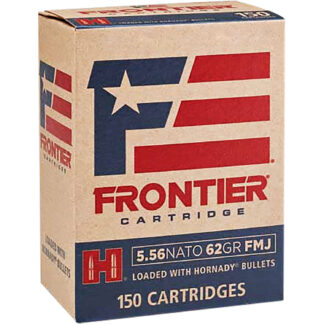 Hornady Frontier Cartridge FR2615 .223 Rem/5.56 NATO 62 gr FMJ 150-Round Box