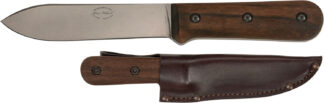 Ka-Bar BK62 Becker Kephart 5.13 in Fixed Drop Point Knife with Walnut Handle
