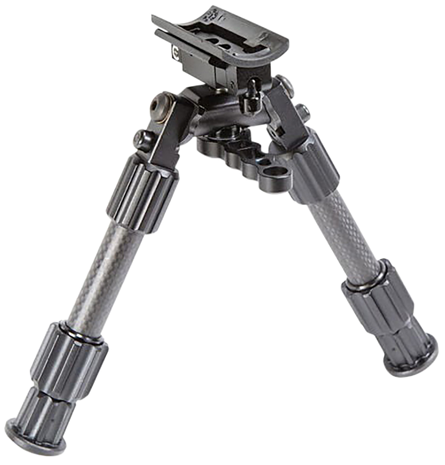 Caldwell Accumax Premium Carbon Fiber Bipod, Sling Swivel Stud Mount, Gray, 9-13 in
