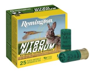 Remington Nitro Magnum 12 Gauge 3 in #2 Shot, 1.875 oz, 25 Rounds/Box