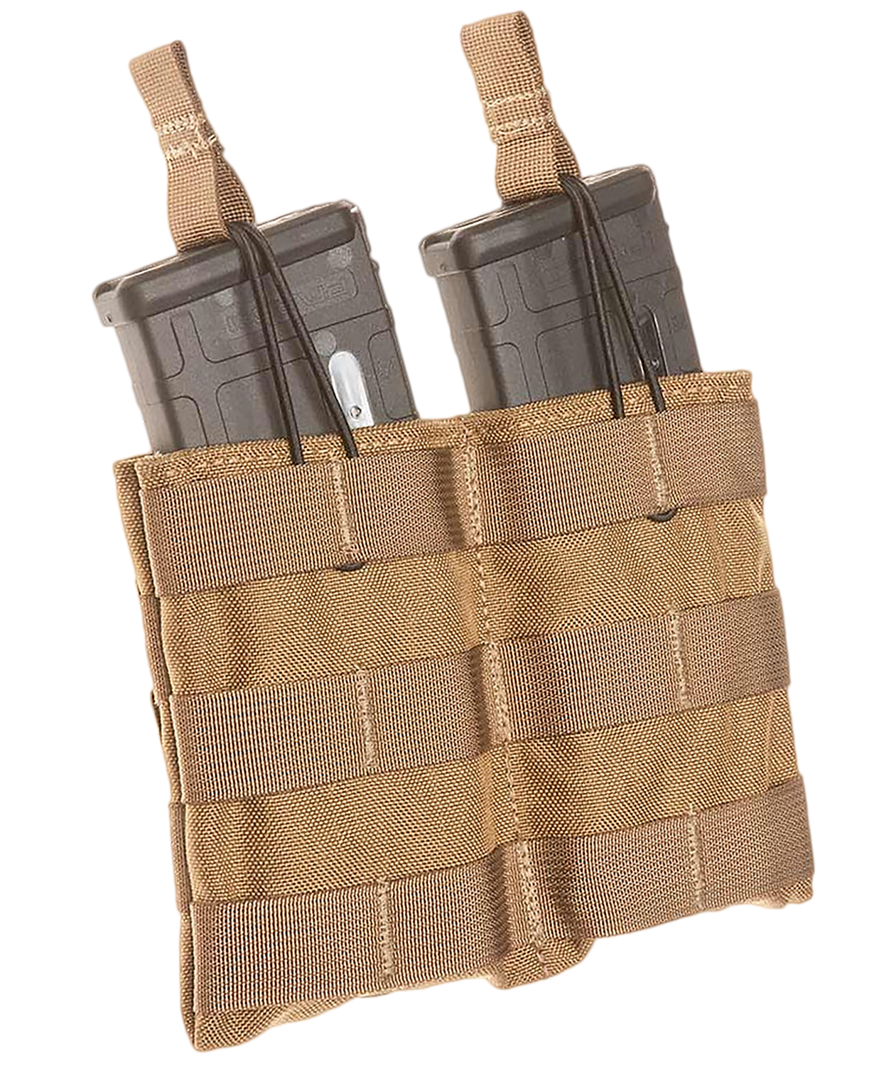 Tac Shield Speed Load Double Rifle MOLLE Pouch, Coyote