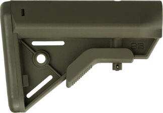 B5 Systems BRAVO Adjustable Mil-Spec Buttstock, ODG Synthetic for AR-15 Mil-Spec Receiver Extension