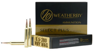 Weatherby Select Plus 6.5x300 Weatherby Mag 156 gr Berger EOL 20 Rounds