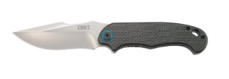 Columbia River CRKT 7920 P.S.D. 3.63in Folding Knife, 4116 Stainless Blade, Black Carbon Fiber/G10