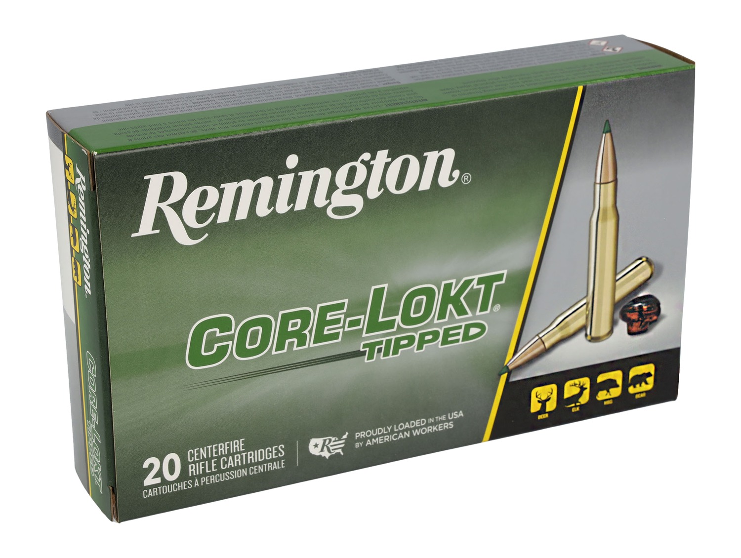 Remington Core-Lokt Tipped .300 Winchester Magnum 180 gr Polymer Tip Rifle Ammo (20 Rounds)