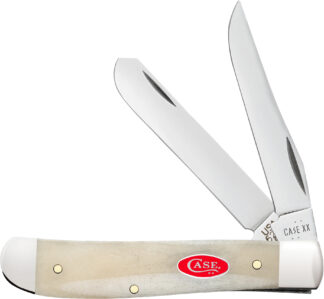 Case Mini Trapper Smooth Natural Bone Clip Point/Spey