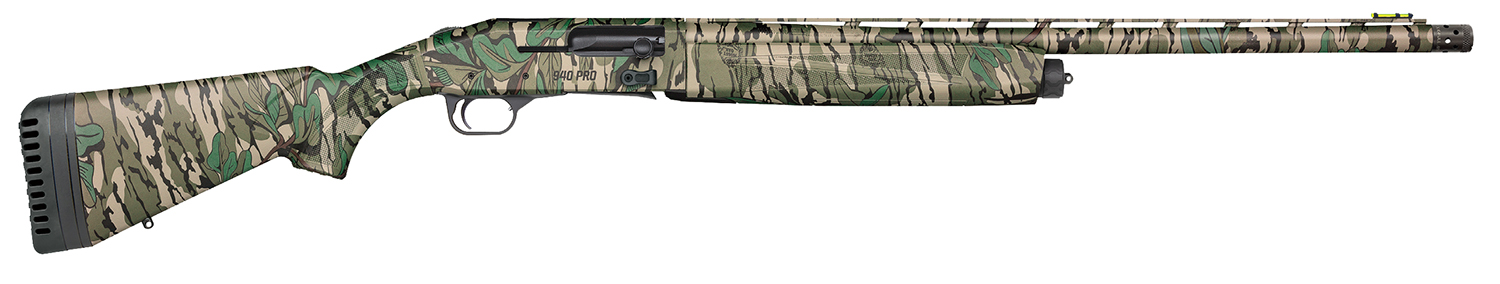 Mossberg 85156 940 Pro Turkey 12 Gauge with 24" Barrel, 3" Chamber, 4+1 Capacity, Overall Mossy Oak Greenleaf Finish & Synthetic Stock Right Hand (Full Size)