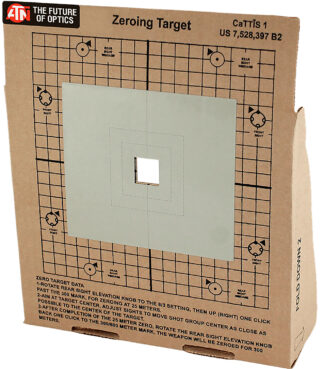 ATN Thermal Targets 3-Pack Cardboard Zeroing Targets
