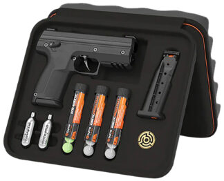 Byrna Technologies SD Kinetic Kit .68 Cal CO2 Non-Lethal Launcher, 5-Round Capacity, Black