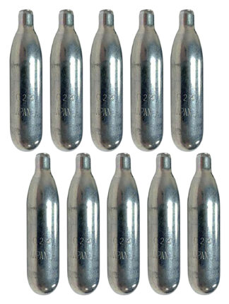 Byrna CO2330 12 Gram CO2 Cartridges for Byrna HD W/ Byrna Boost Adapter (10-Pack)