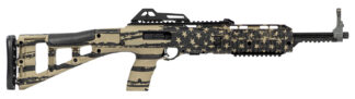 Hi-Point 995TS Carbine 9mm 16.5" Black/Flag FDE Polymer Skeletonized Stock