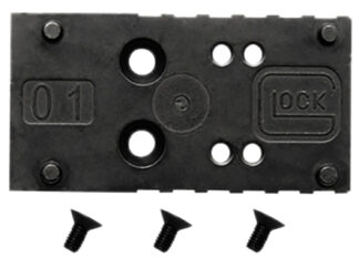 Glock MOS Adapter Plate 01, Gen 5, 9mm/.40, Black