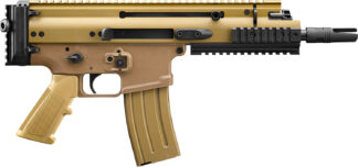 FN SCAR 15P Semi-Auto Pistol, 5.56 NATO, 7.5 in Barrel, Flat Dark Earth (FDE)
