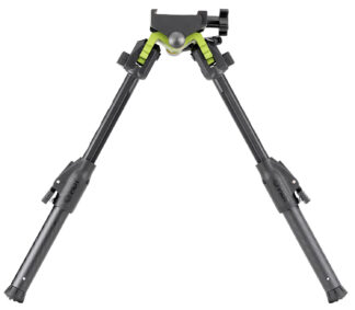 MDT GRND-POD Bipod Green/Black Carbon Fiber/Aluminum for Picatinny Rail