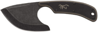 Browning Cutoff Skinner Fixed Knife 2.50 in Blade, 6.25 in Overall, Black Oxide 9Cr14MoV SS