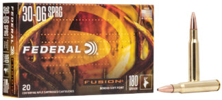 Federal Fusion .30-06 Springfield 180 gr Polymer Tip 20 Rounds