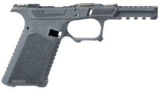SCT Manufacturing Gen 3 Full Size Stripped Gray Polymer Frame, Aggressive Texture Grip