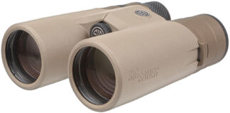SIG Sauer Electro-Optics Zulu8 HDX 12x50 Binoculars, Flat Dark Earth Aluminum with Rubber Armor
