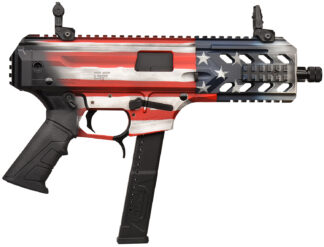 GForce Arms Blade6USA 9mm Semi-Auto Pistol, 6 in Barrel, 33+1 Rounds, Black QPQ