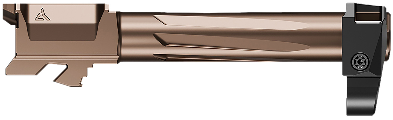 Radian Weapons Ramjet & Afterburner 9mm Combo Barrel Kit for Glock 43X, Bronze