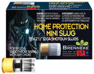 Brenneke Home Protection Mini Slug 12 Gauge 10-Round Box