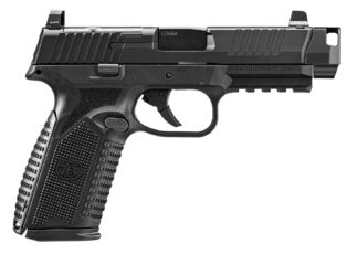 FN 510 MRD Comp 10mm Striker-Fired Semi-Auto Pistol, 4.43 in, Black, Optic Ready