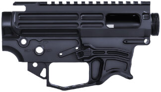 Battle Arms Development XIPHOS-SET Xiphos Lower Receiver 9mm Luger Aluminum Black Anodized for Glock