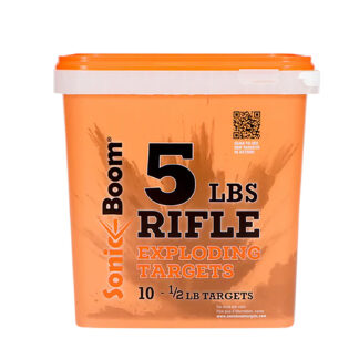 Sonic Boom Exploding Rifle Target SBTHP10P, 0.50 lb, 10-Pack