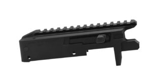 True Precision TP22 Semi-Auto .22 LR 10/22 Receiver Set, Black Anodized Aluminum
